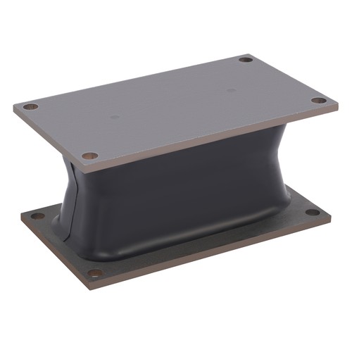 Rubber vibratory plate - vibratory,